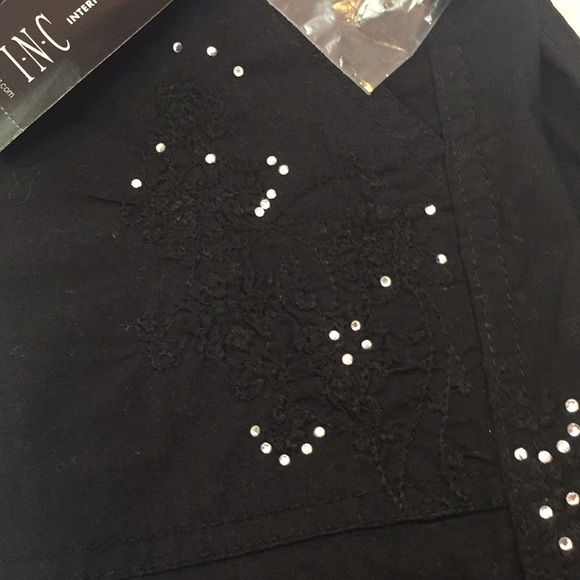 NWT INC International Concepts Embellished Capris - Picture 3 of 4